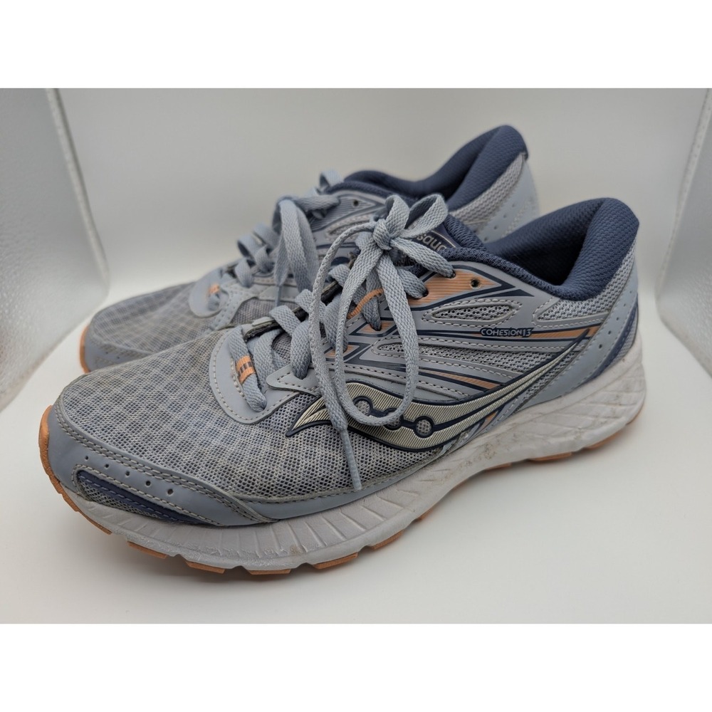 Womens Saucony Cohesion 13 S10559-3 Casual Blue Running Shoes Sneakers Size 9